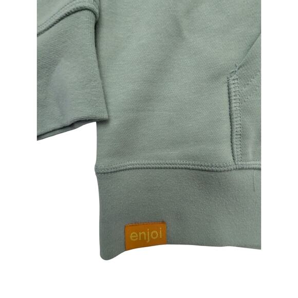 Enjoi Skateboard Men's Large Panda Logo Pullover Hoodie Sweatshirt Glassy NWT - Picture 3 of 4